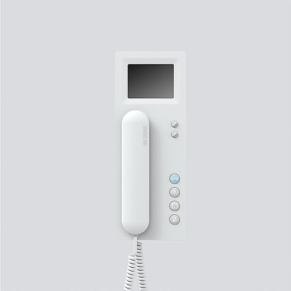 Siedle Bus-Telefon Standard weiss m.Farbmonitor BTSV 850-03 W